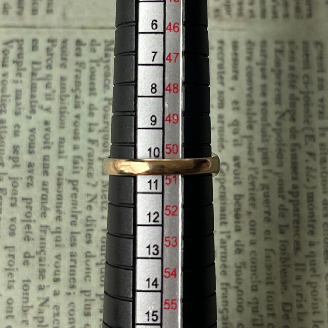 英国　イギリス　ヴィンテージ　9k 9金　シグネットリング