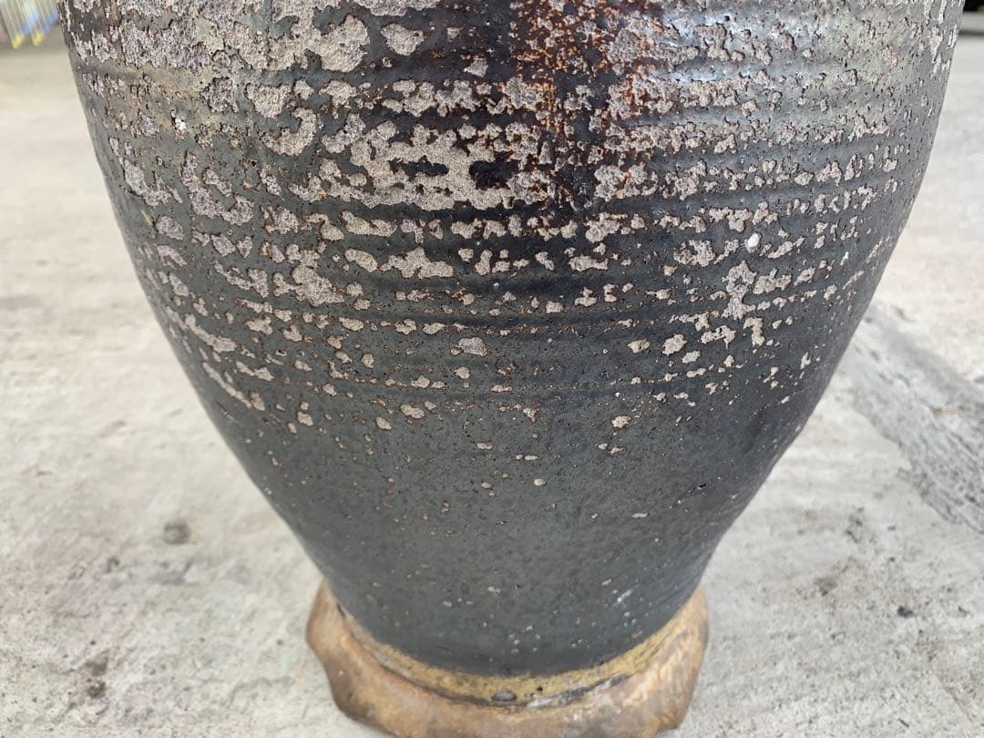 レア Germany 二耳壺 南蛮 フラワーベース 花器