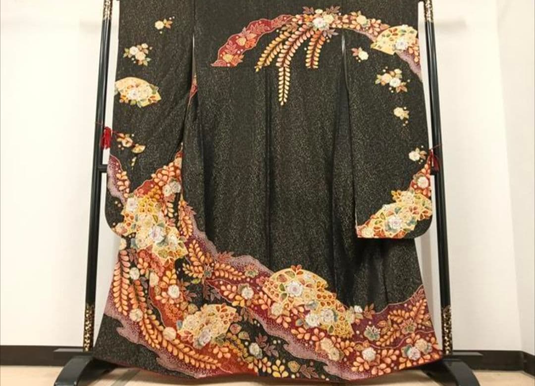 プロフ必読☆翠山工房☆辻が花☆絞り☆ほぼ新品