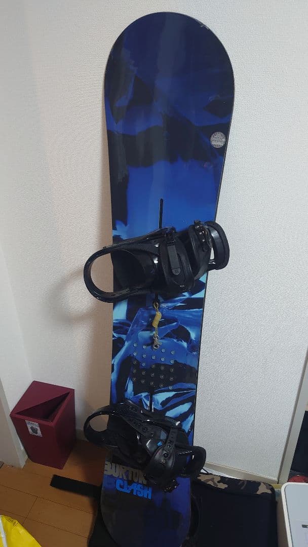 バートン clash 151 ビンディング付きセット　フリースタイル ケース付き