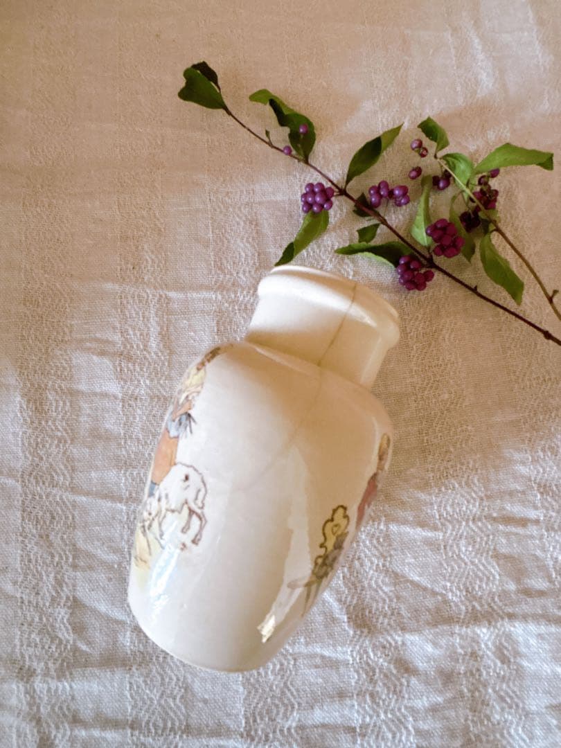 フランスアンティーク　K&G Lunéville マスタードポット②