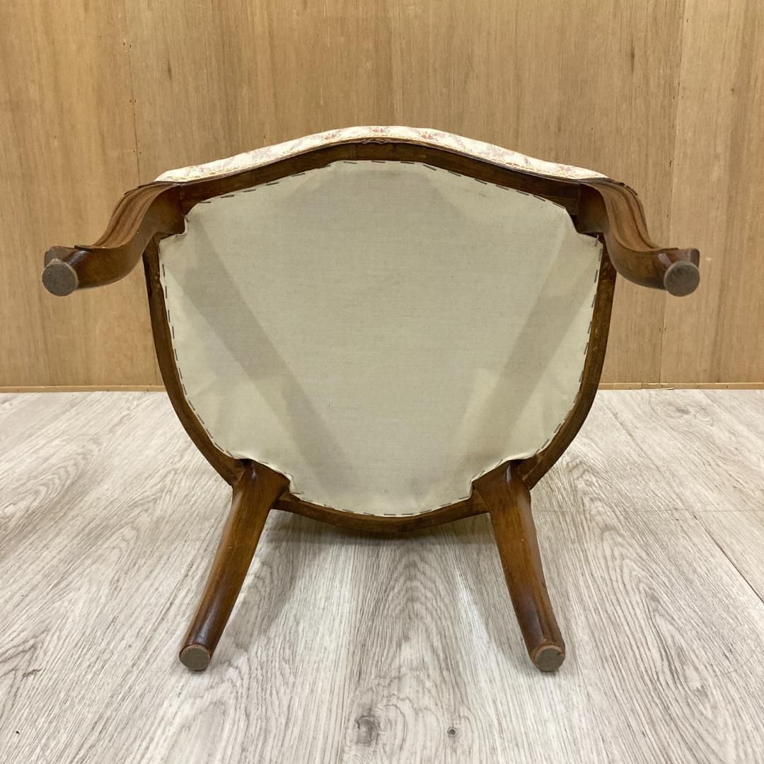 ヨーロピアンクラシックスタイル　アンティーク調　アームチェア　ソファ　B