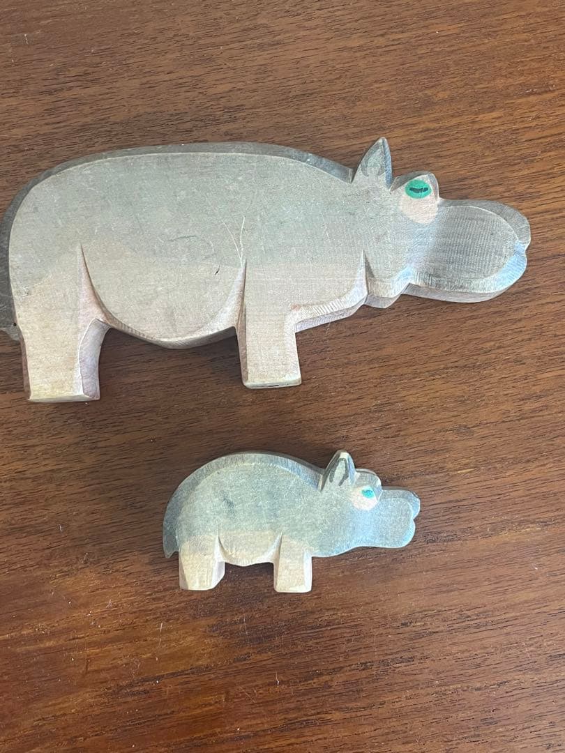 オストハイマー　カバ　親子