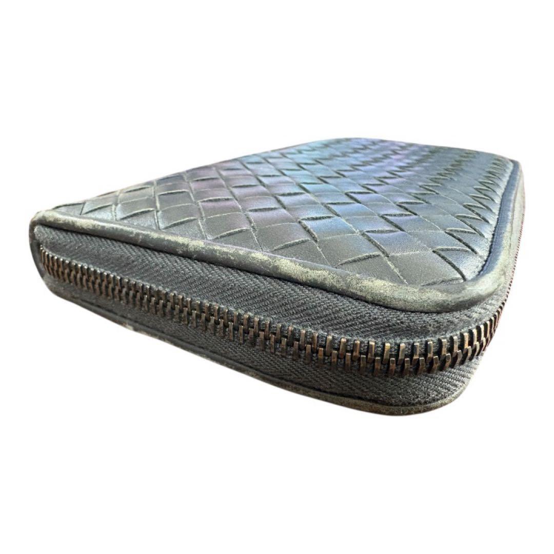 週末セール‼️Bottega Veneta 編み込みレザー長財布