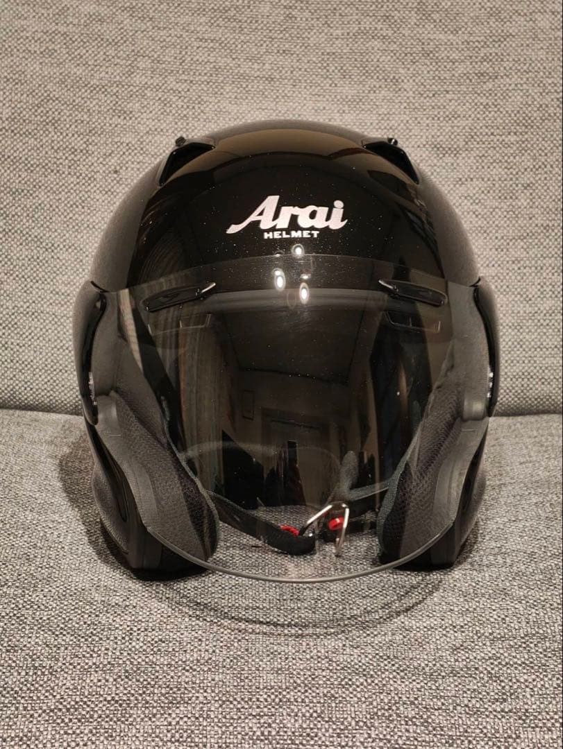 値下げ‼️ほぼ新品‼️Arai MZ-F XOサイズ　63-64cm グラスブラック