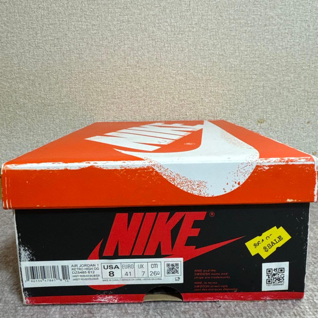 靴 Nike AJ1 Lost&Found/Chicago