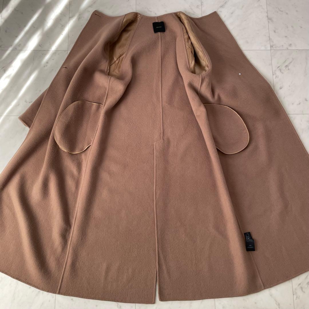 スピックアンドスパン SUPER110 ダブルビーバー ストールセット コート