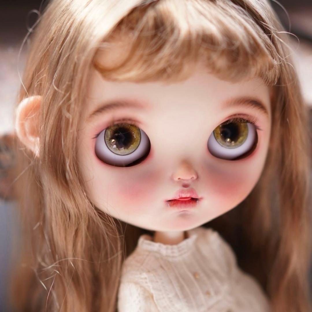 カスタムブライス 人形 海外作家様 幼い ナチュラルメイク フルセット