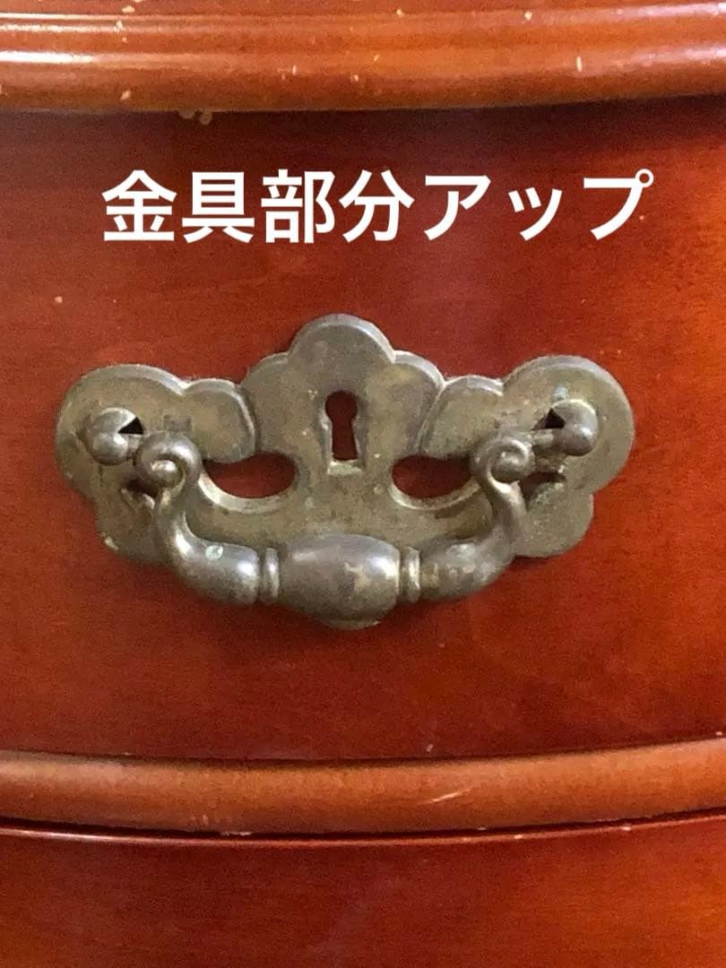 猫脚♦️アンティーク 高級 英国風 チェスト♦️お洒落タンス♦️引き出し 4♦️送料込