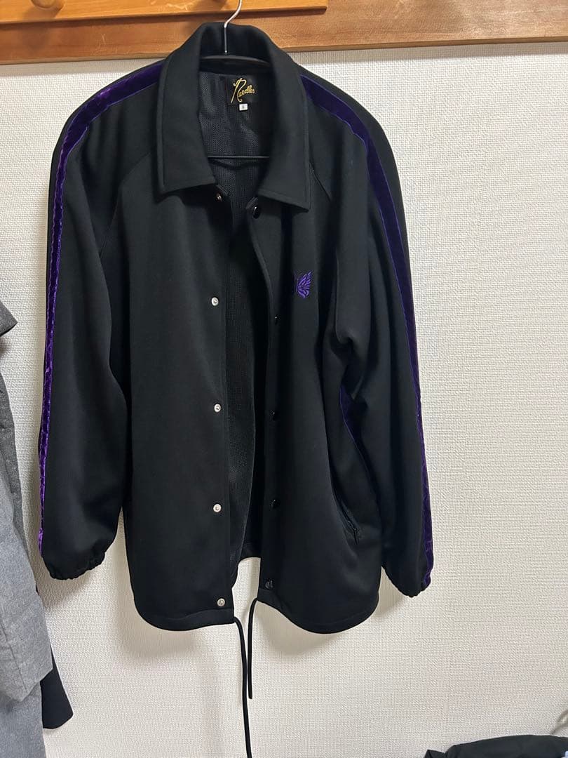 ジャケット・アウター NEEDLES Side Line CoachJacket PolySmooth