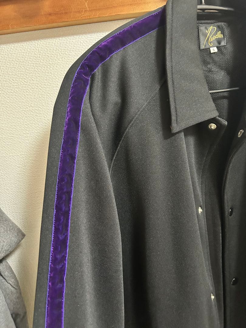 ジャケット・アウター NEEDLES Side Line CoachJacket PolySmooth