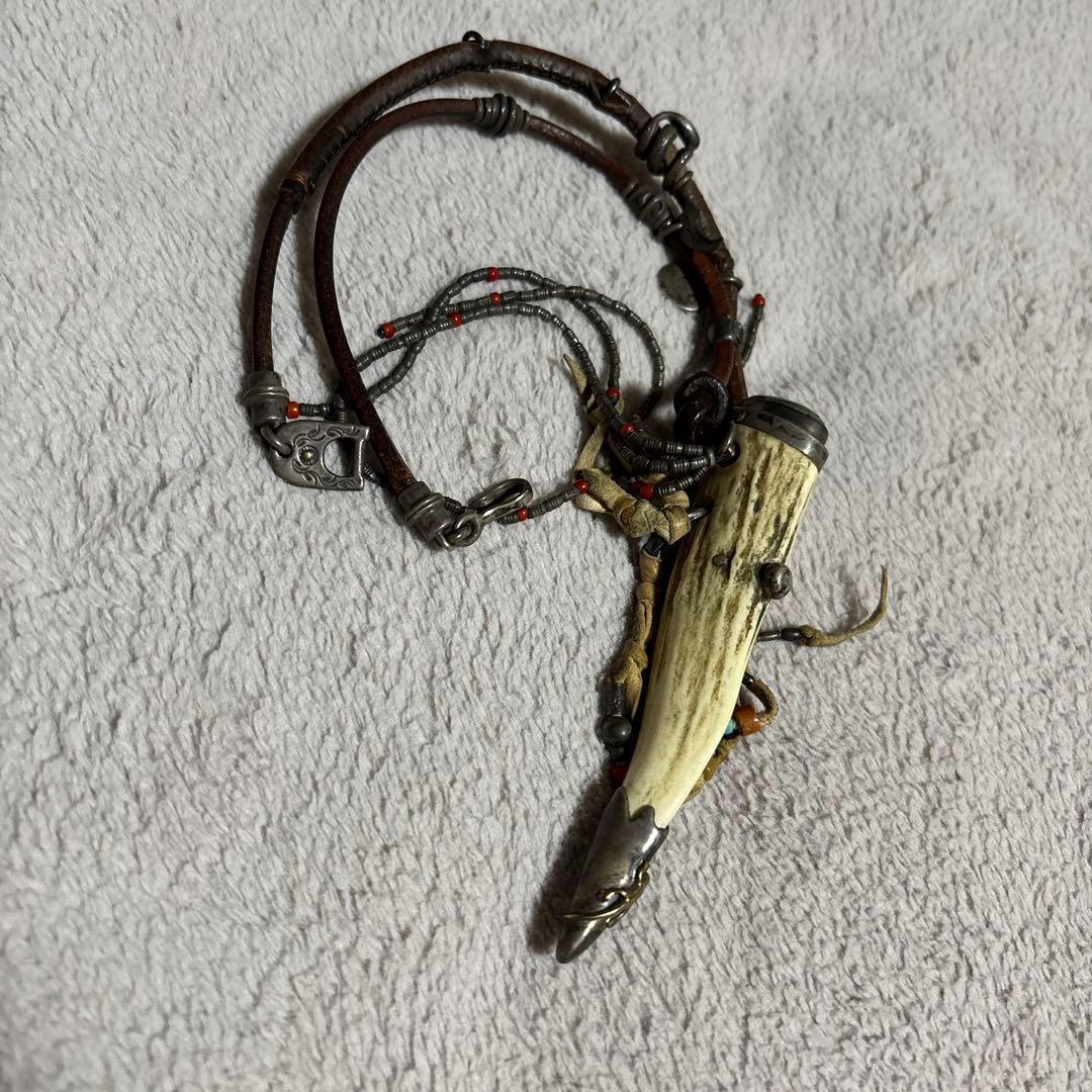 クロウネックレス インディアンジュエリー