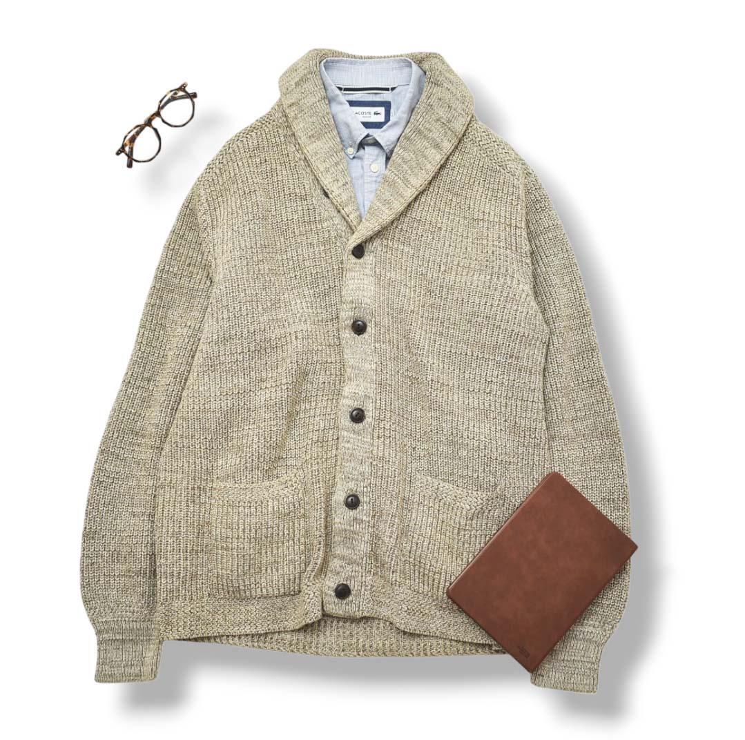 POLO ラルフローレン ショールカラー ニット カーディガン セーター L