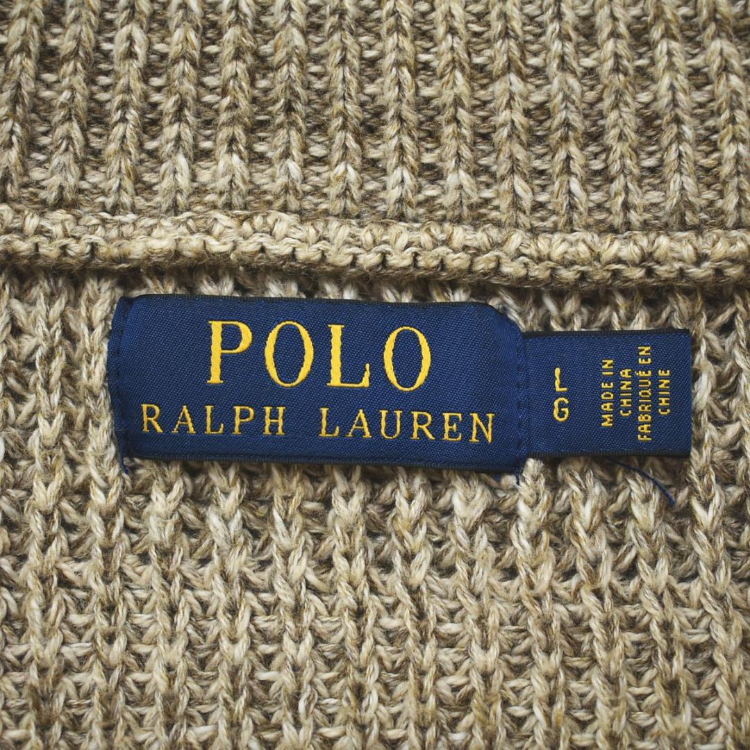 POLO ラルフローレン ショールカラー ニット カーディガン セーター L