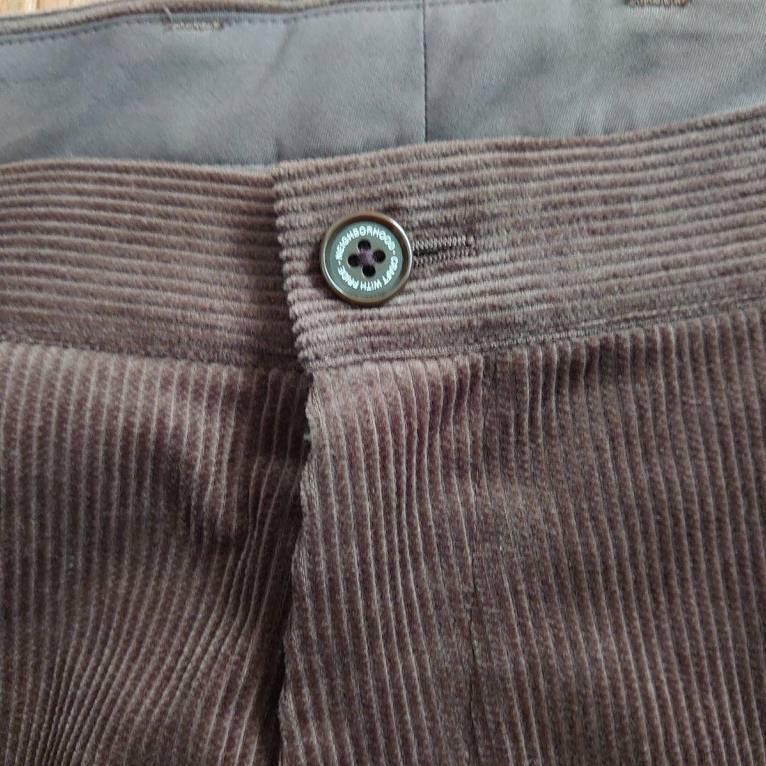 新品 NEIGHBORHOOD CORDUROY PLAIN PANTS