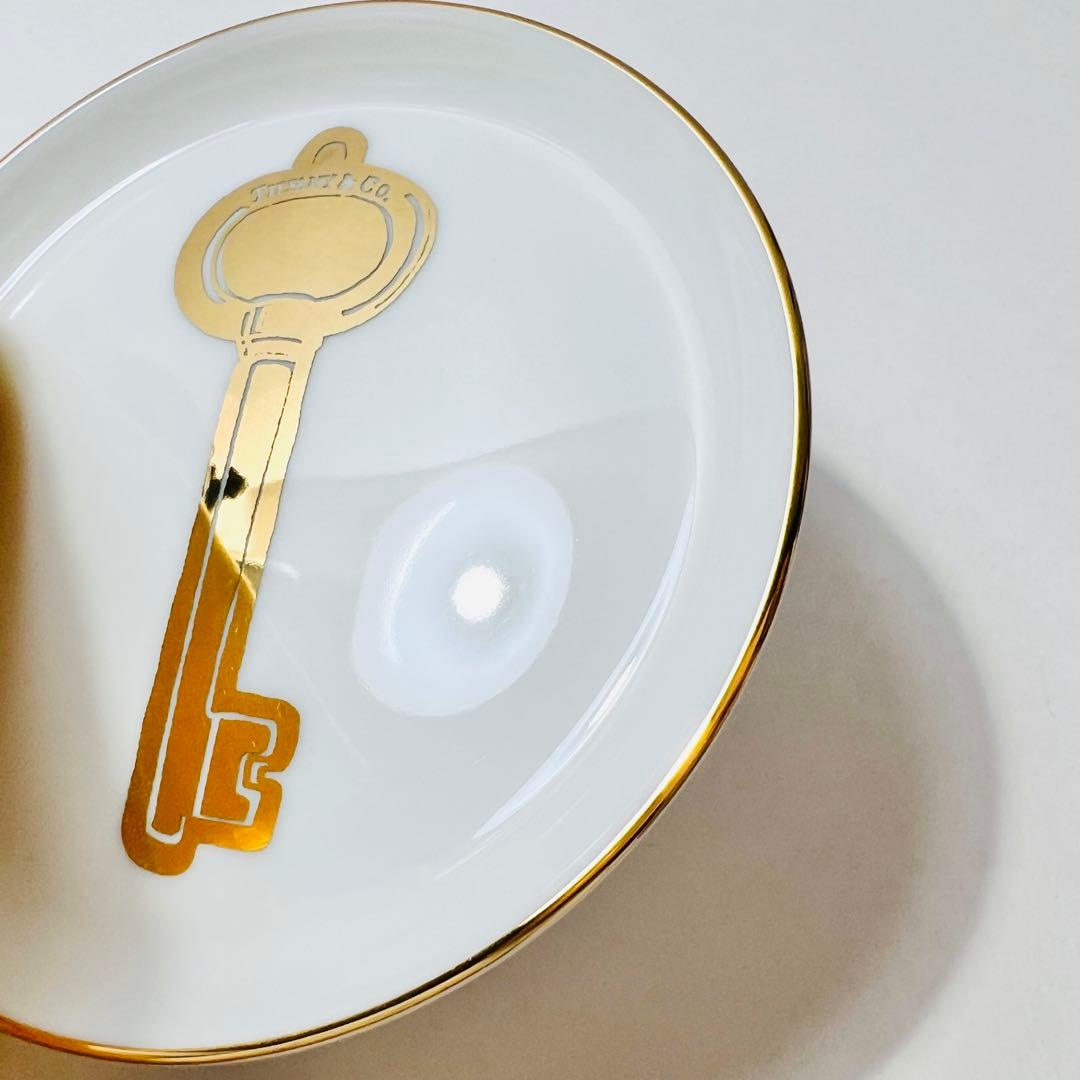 ティファニー　インテリアトレー/小皿　オーバルキー