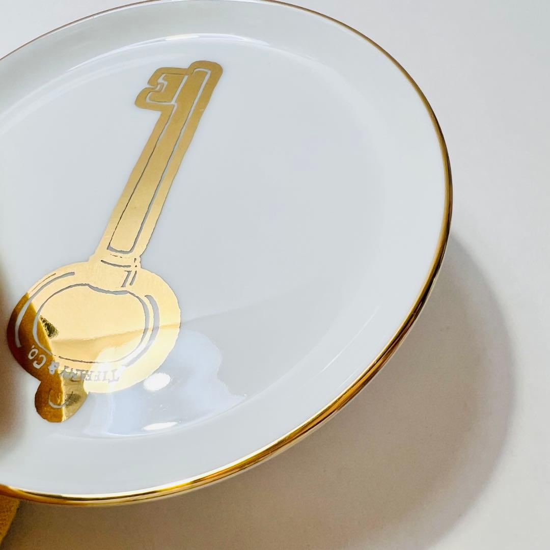 ティファニー　インテリアトレー/小皿　オーバルキー