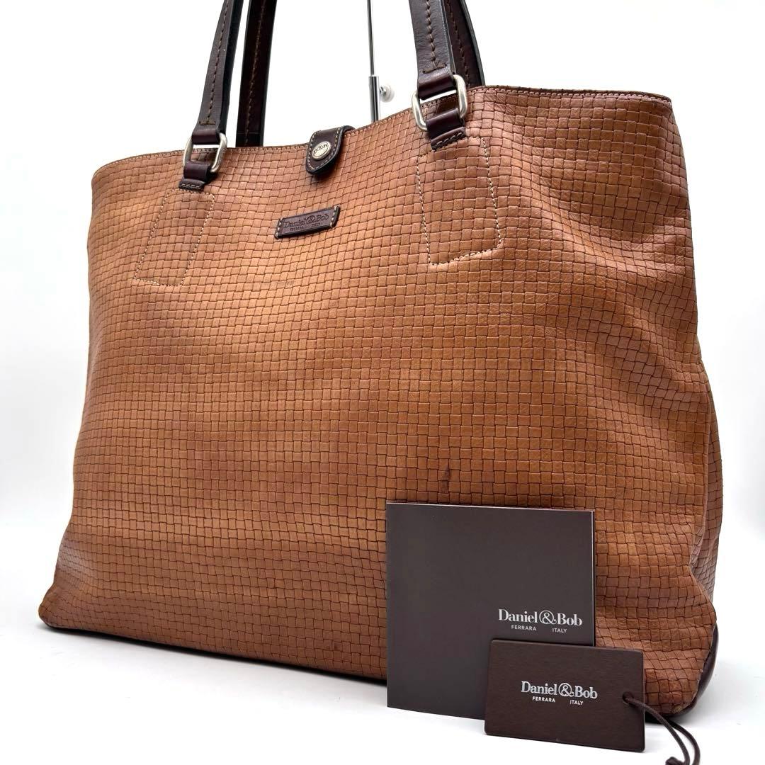 ダニエルアンドボブ　トゥモローランド　別注　トートバッグ　サヴォイ　オールレザー