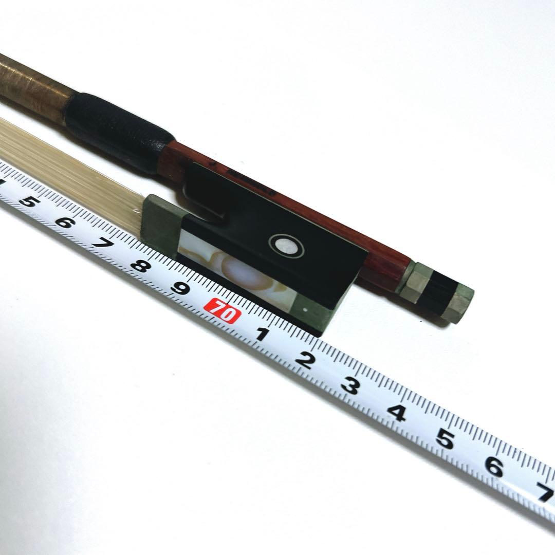 【張り替え不要】J.Meinhold バイオリン弓 4/4 マインホールド