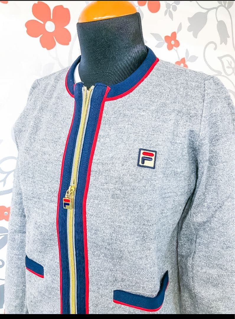 FILA【新品】テニス ウェア〈特典有〉防寒 ジャケット フィラ 保温 M