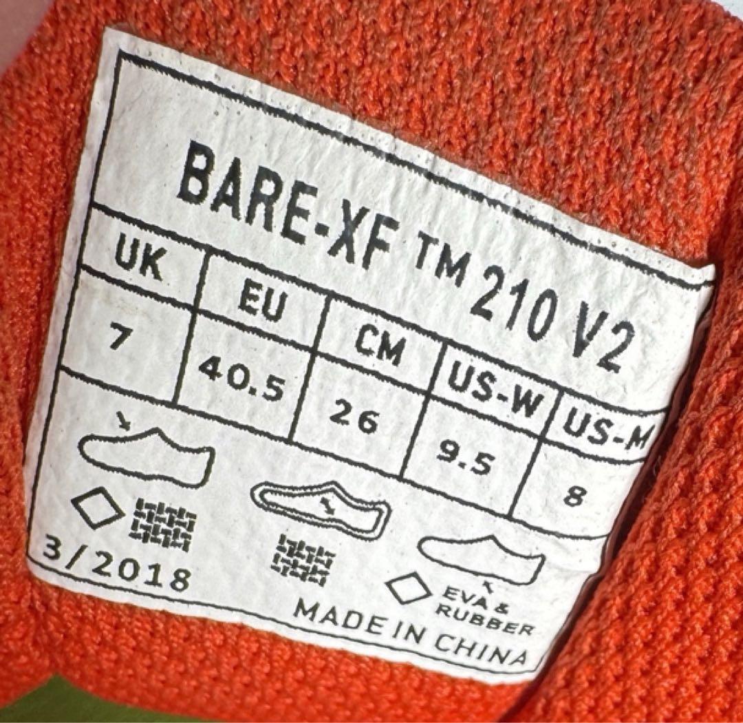 inov8 bare-xf 210 inov-8 トレーニング　イノヴェイト