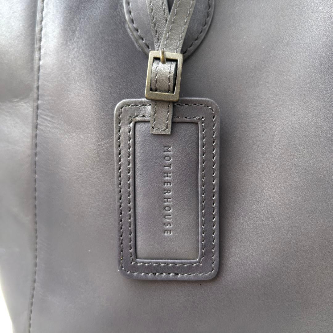 【良品✨️】MOTHERHOUSE アンティークキャリートート アンティークグレー
