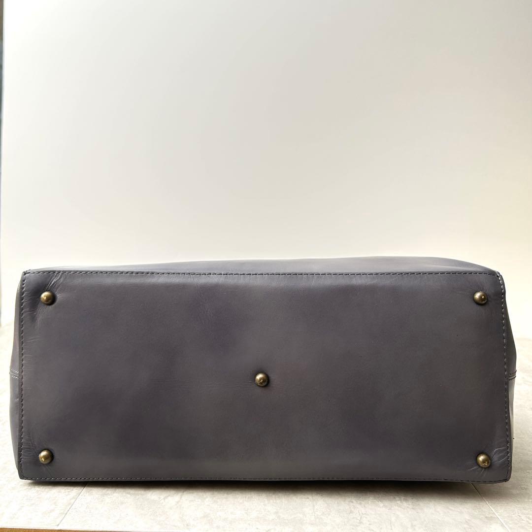 【良品✨️】MOTHERHOUSE アンティークキャリートート アンティークグレー