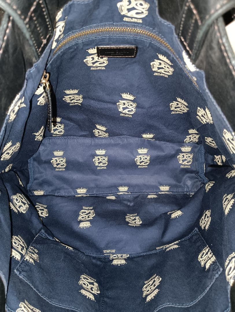 camel 美品! 最高級！ポールスミス コレクション オールレザーバッグ