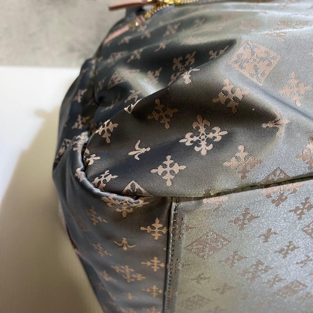 【未使用級】russet　トラベルボストンバッグ　グレーピンク