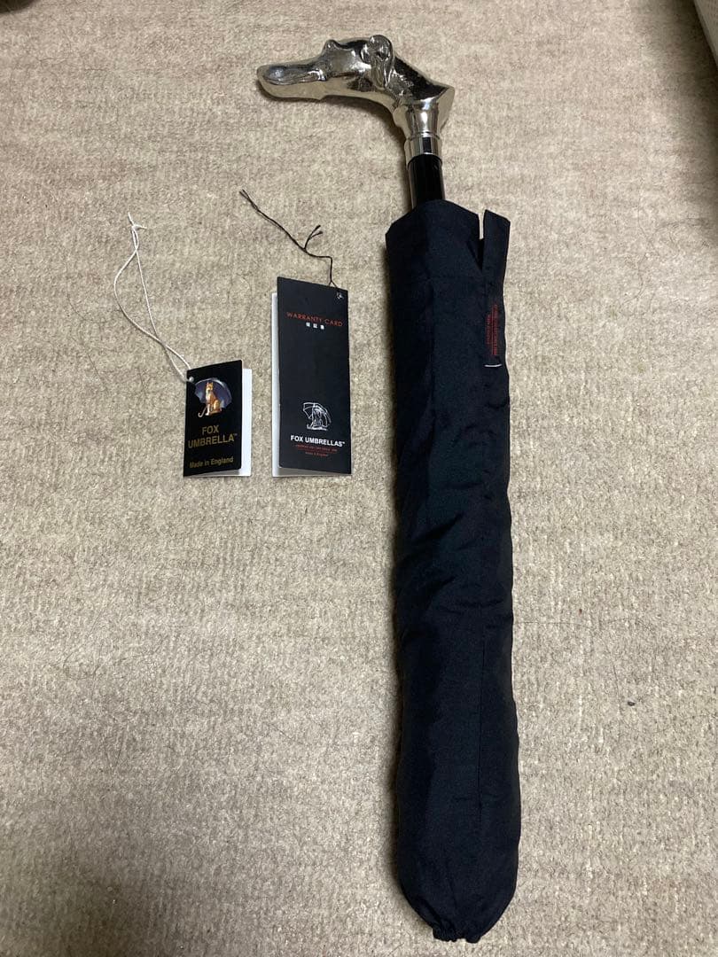 FOX UMBRELLAS フォックスアンブレラズ　アニマルヘッド 折り畳み傘