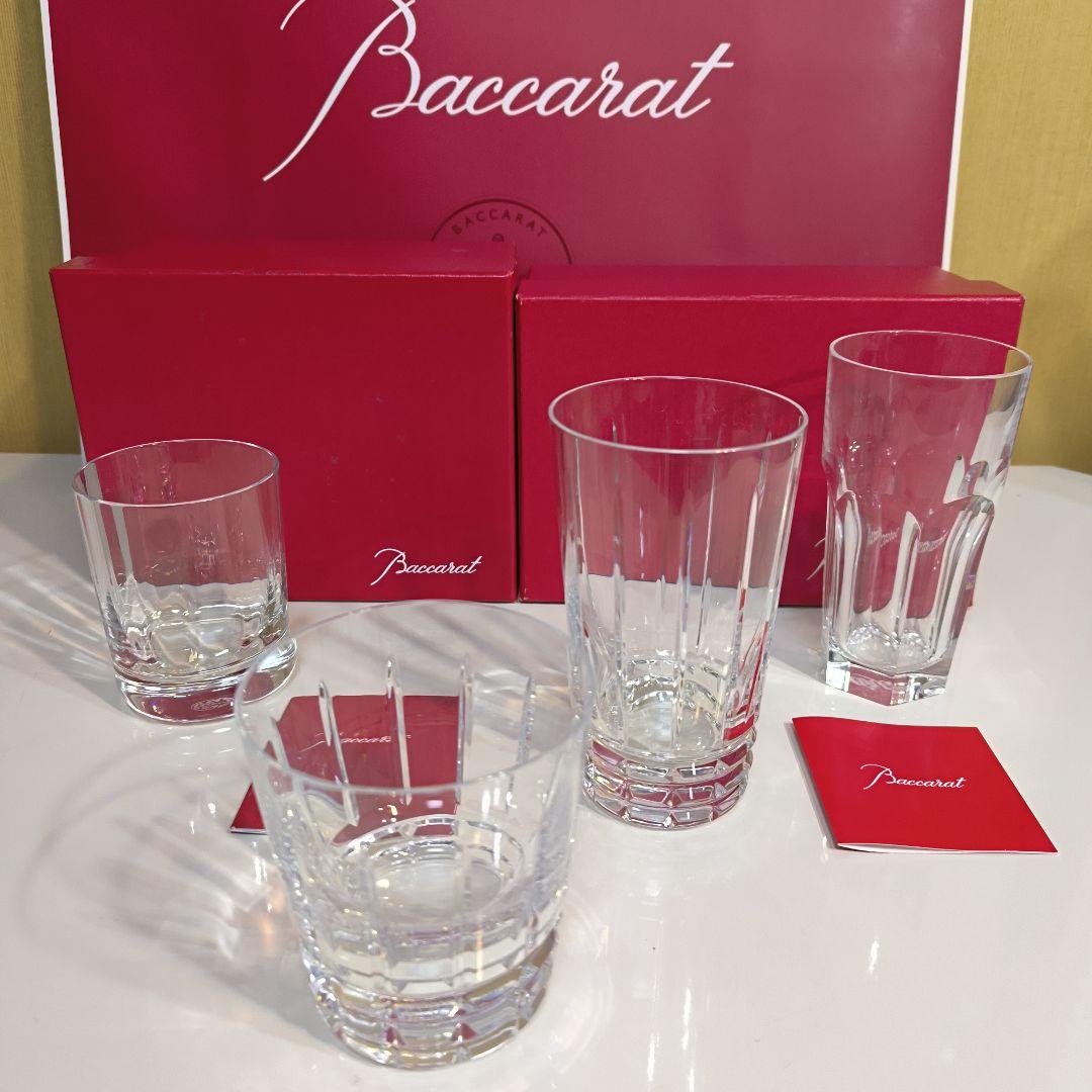 Baccaratハイボール、タンブラー４客セット（箱入り）