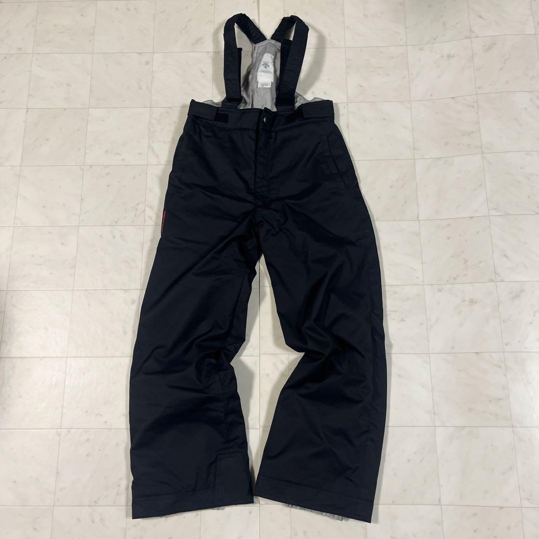 デサント スキーウエア 150 140 キッズ スノーウェア 男の子 赤 黒