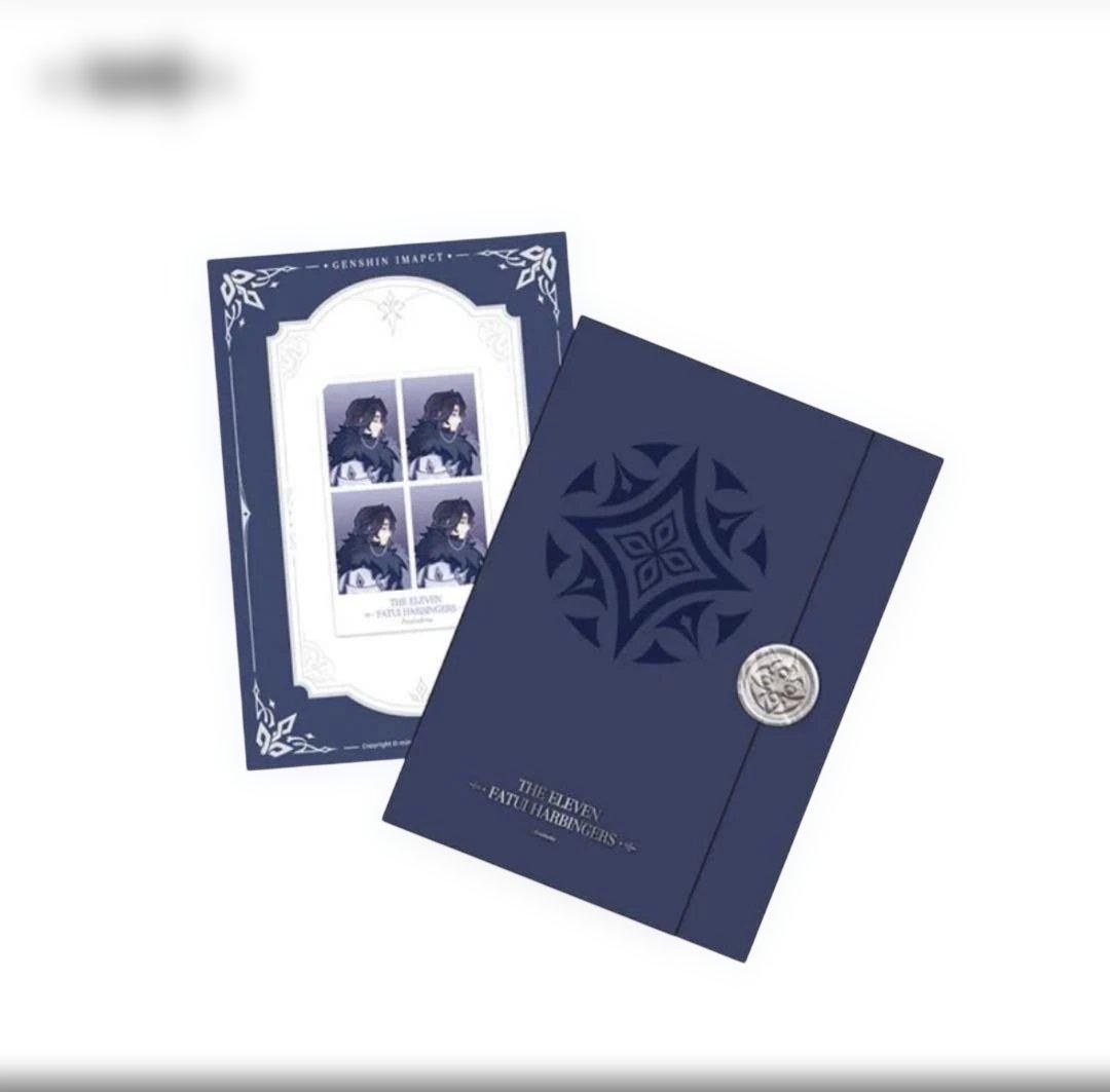 ♡*様 原神 霜痕と権焔 富者 パンタローネ フォトカード 特典 非売品 タオバ