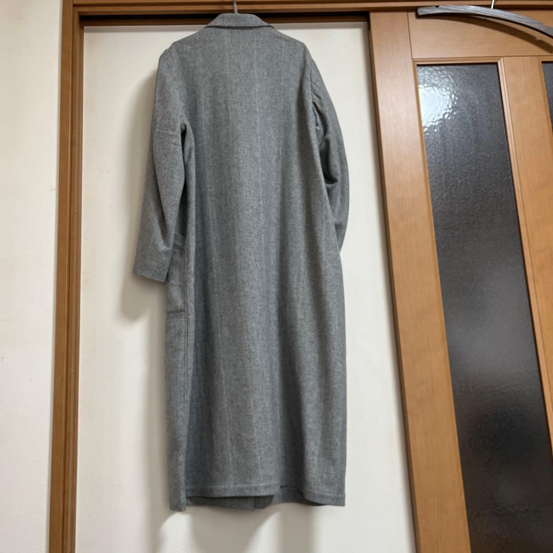 MUJI Labo グレー ロングコート L