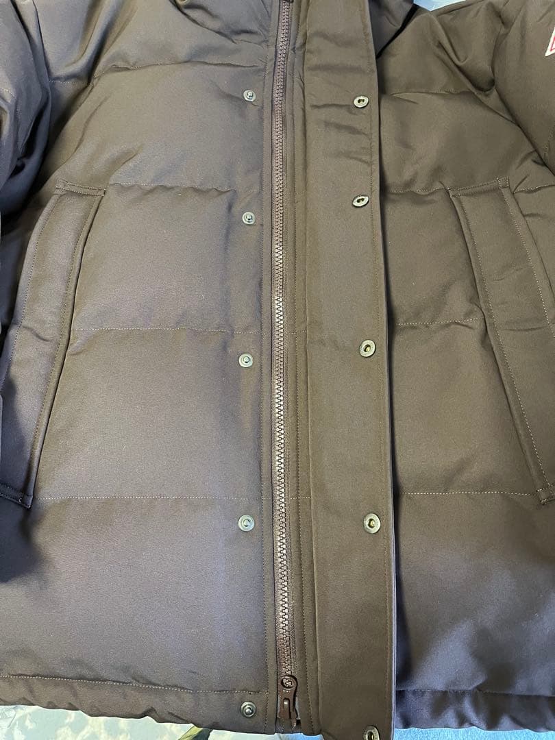 DANTONダントン ダウンフーデットジャケット（ブラウン）Sサイズ