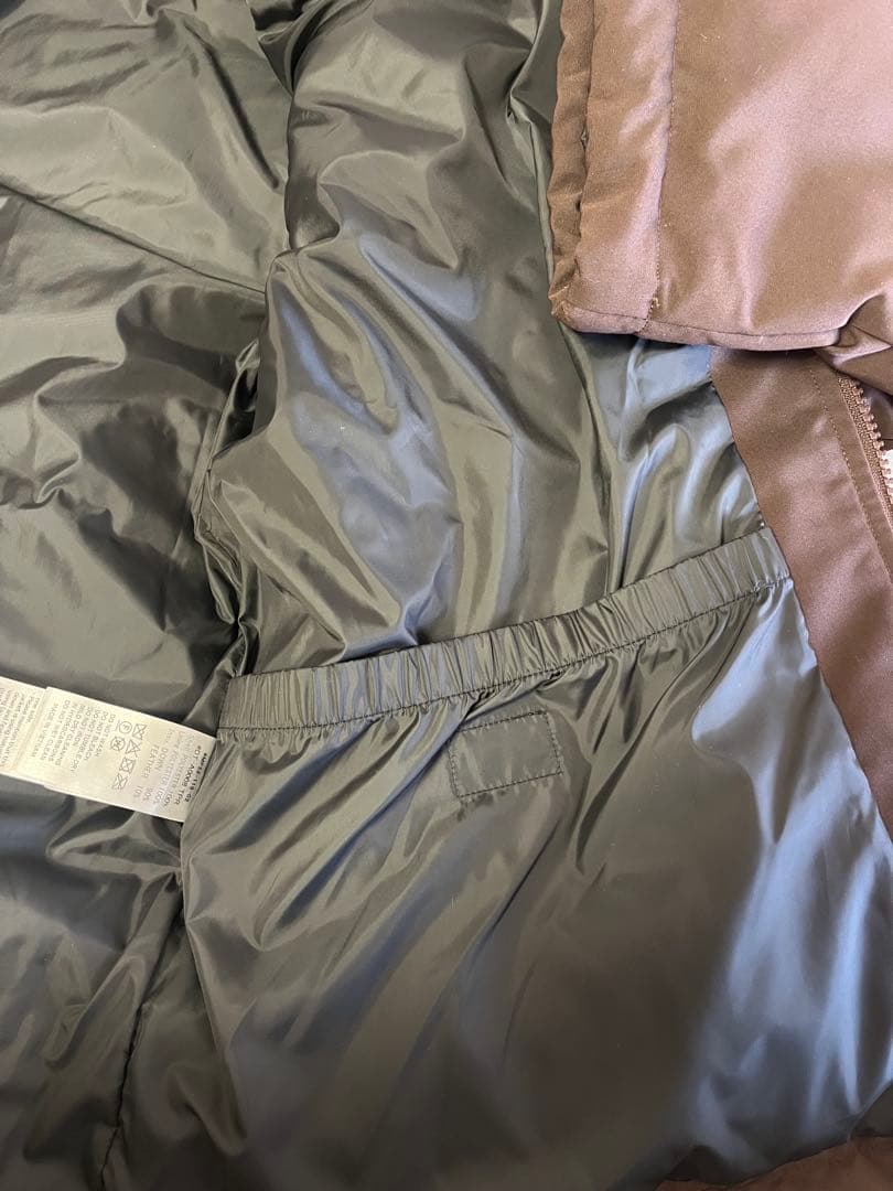 DANTONダントン ダウンフーデットジャケット（ブラウン）Sサイズ