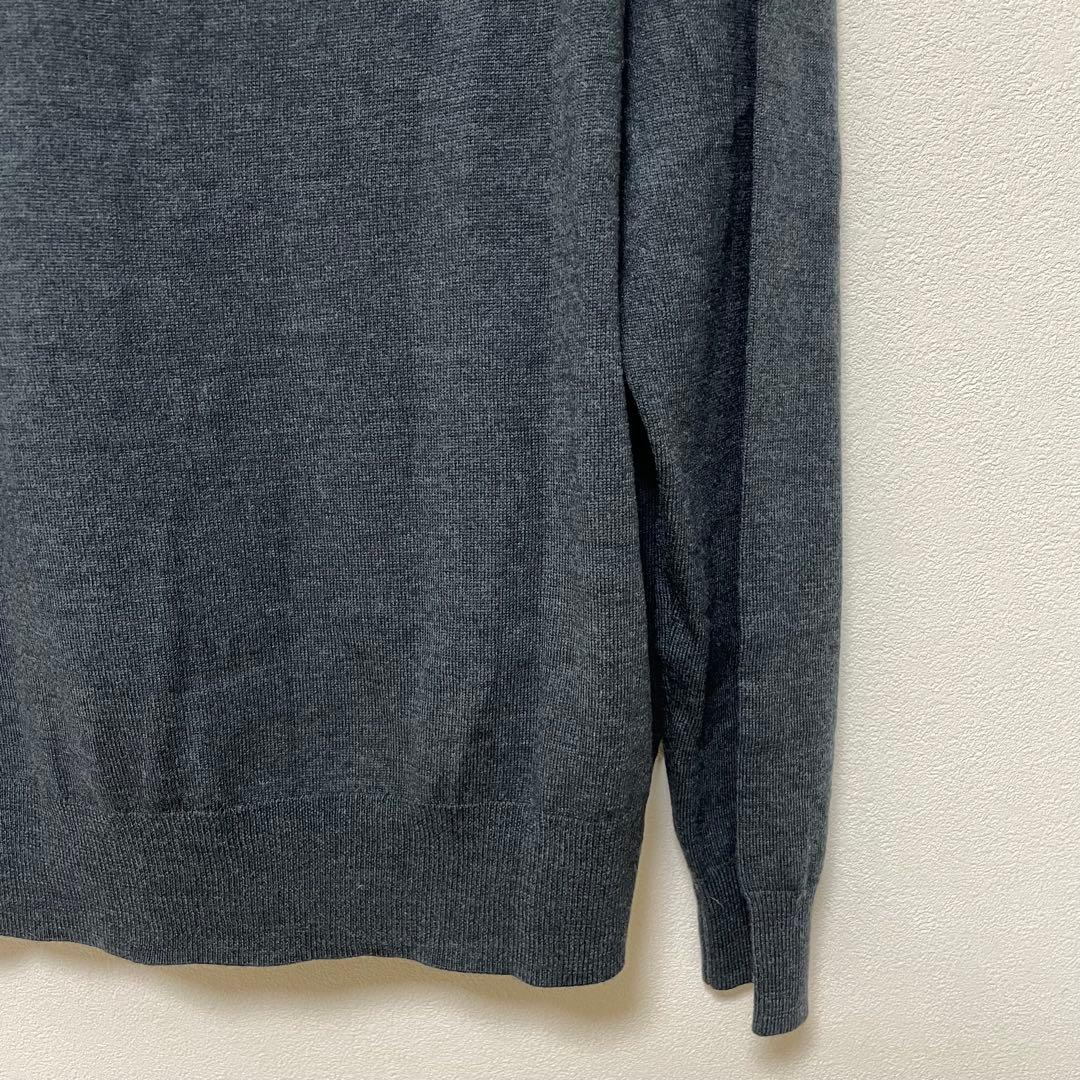 新品タグ付き　ポロラルフローレン　Vネックカーディガン　ウール100% Lサイズ