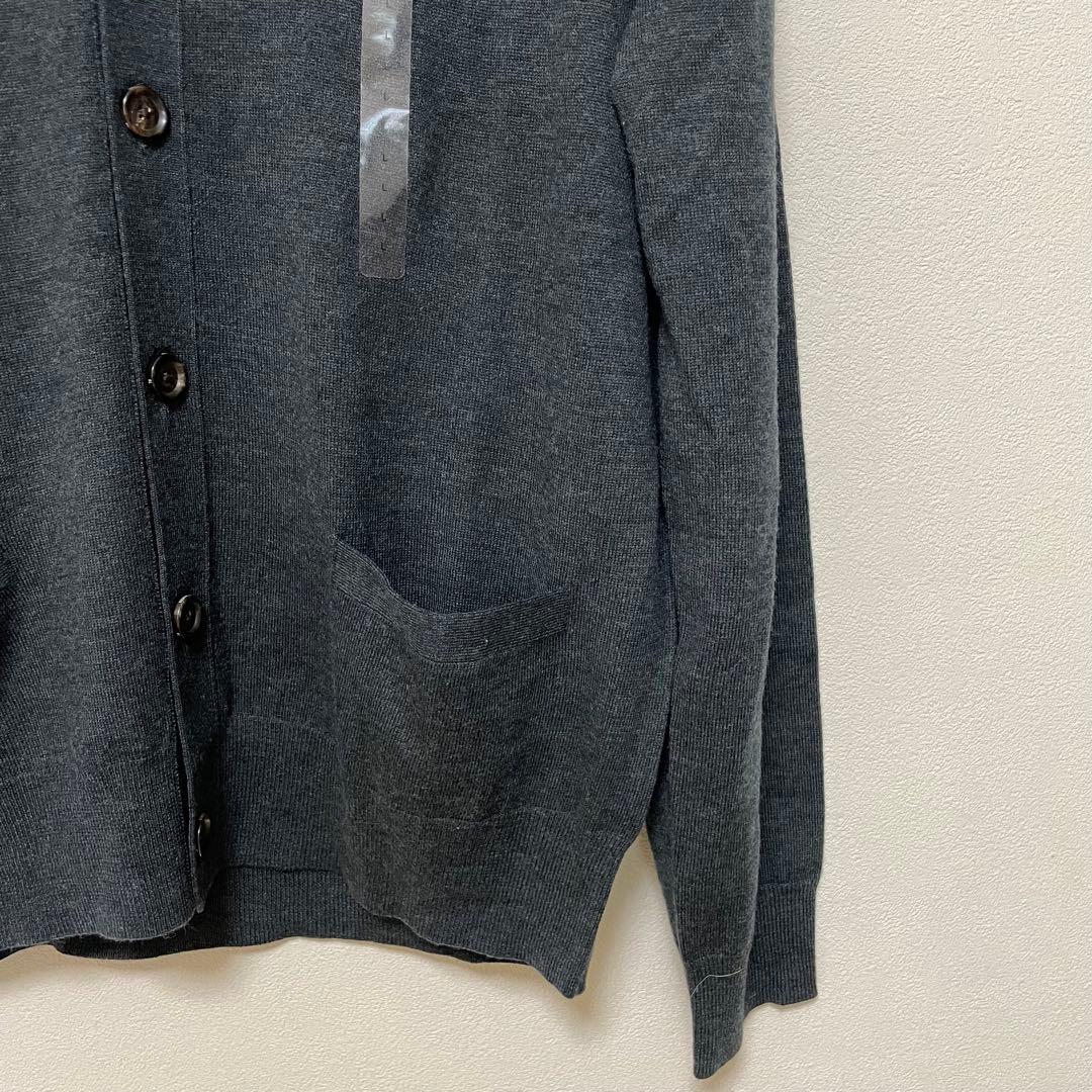 新品タグ付き　ポロラルフローレン　Vネックカーディガン　ウール100% Lサイズ