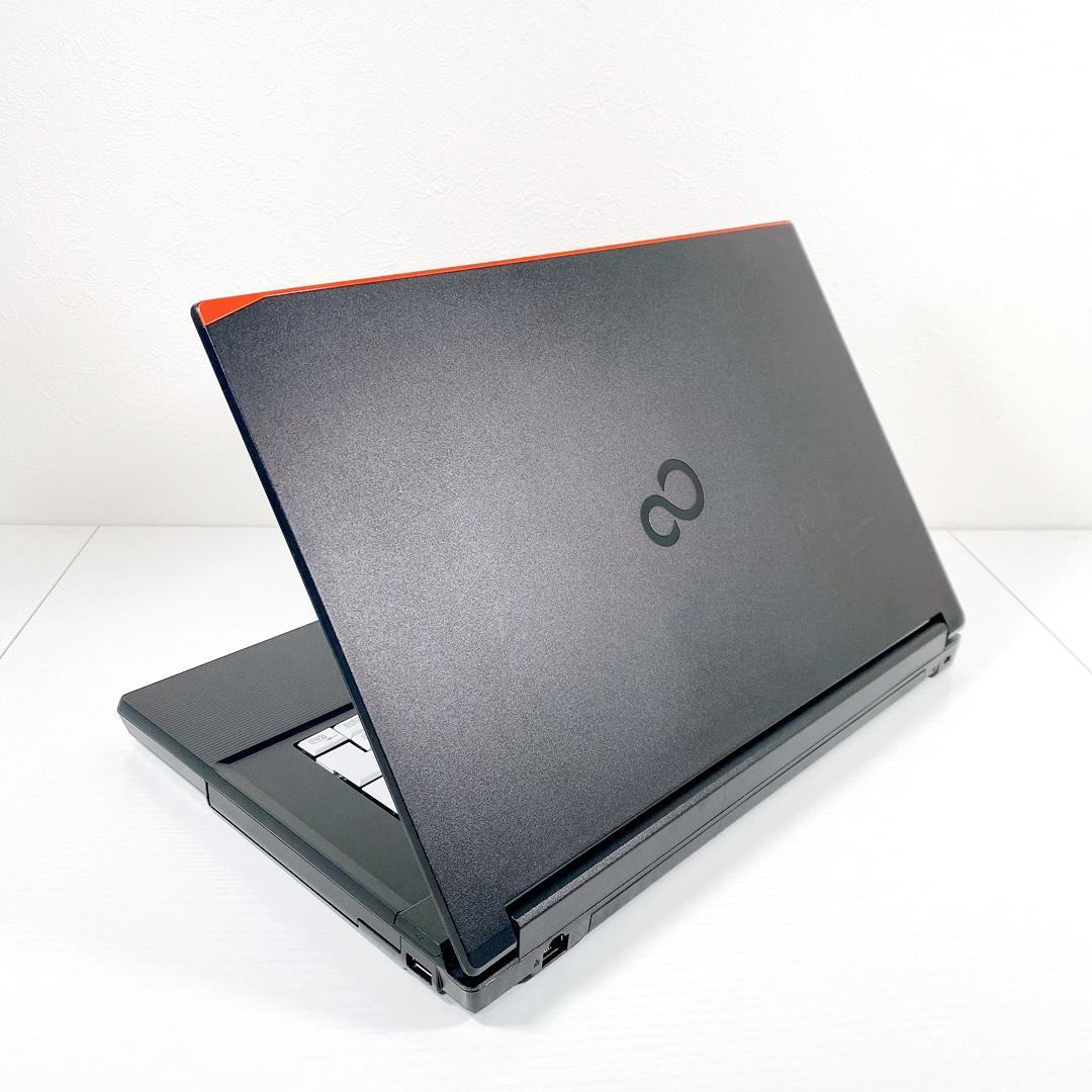 届いてすぐに使える✨事務作業OK✨Win11✨SSD✨富士通ノートパソコン✨01