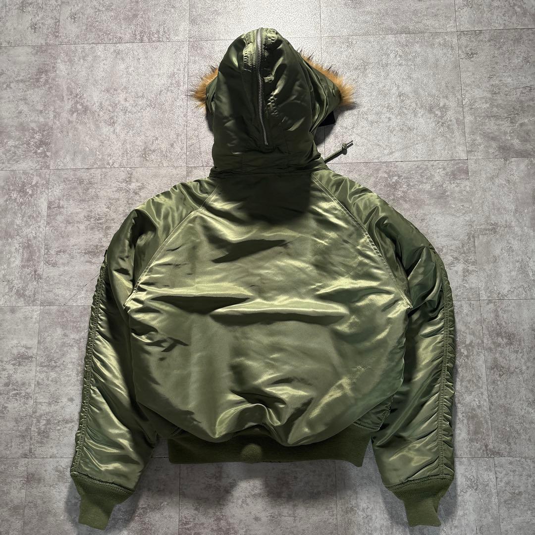 新品　タグ付き　alpha n2b フライトジャケット　短丈　ボックスシルエット