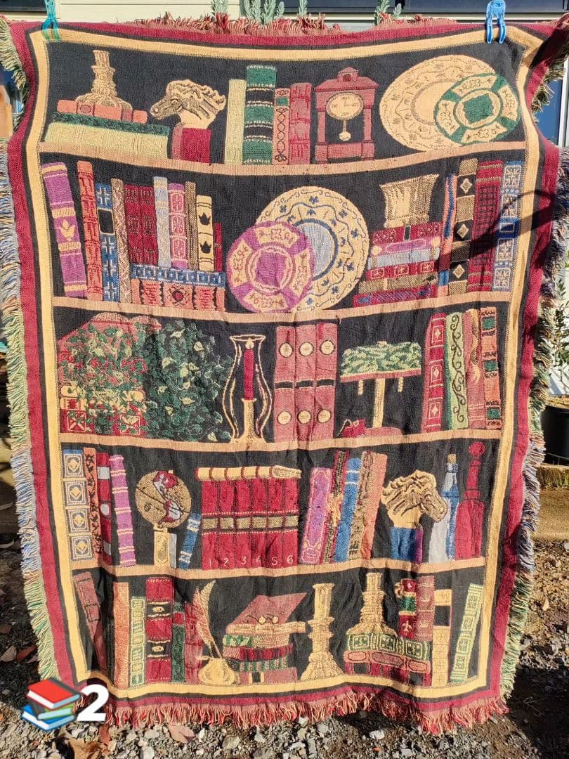 VINTAGE ヴィンテージ ラグ 本棚 馬 花瓶 植物