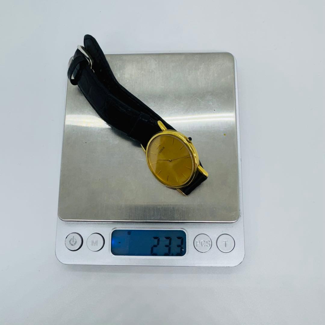 ✨SEIKO✨セイコー✨K18✨クォーツ✨5A74-0030✨ゴールド✨腕時計✨