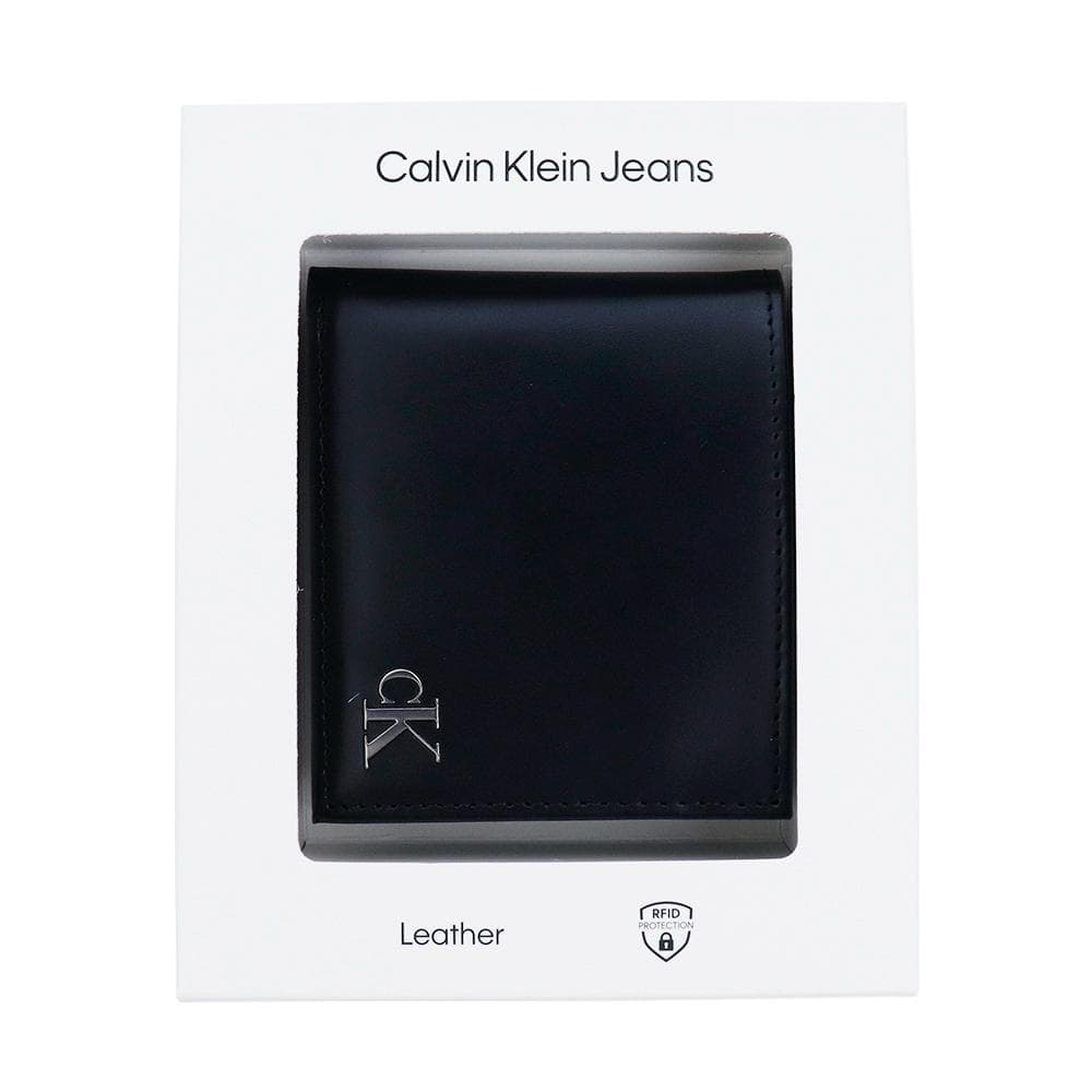 カルバンクライン 二つ折り財布 メンズ 小銭入れ ブラック 31KJ130003