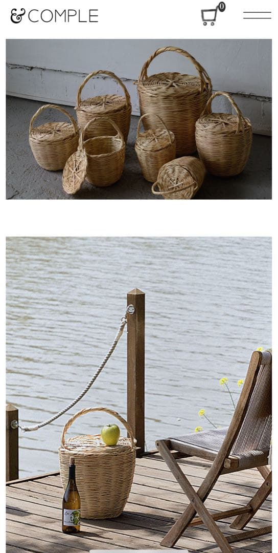 元祖　バーキンバスケット　かごバッグ　バスケット　ポルトガル　ジェーンバーキン