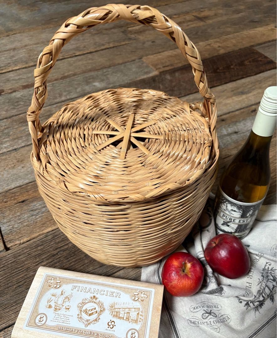 元祖　バーキンバスケット　かごバッグ　バスケット　ポルトガル　ジェーンバーキン