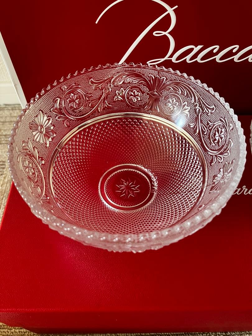Baccarat クリスタルボウル 2個セット