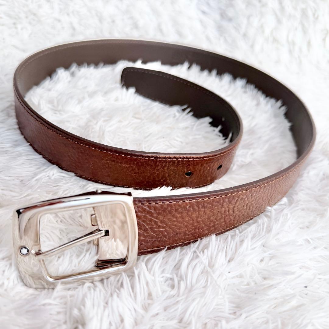 【極美品&レア】モンブラン ベルト マイスターシューテック レザー 黒