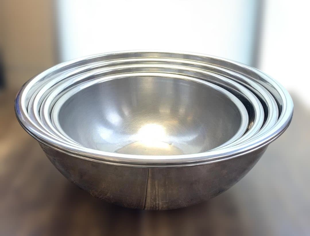 遠藤商事 業務用 18-8ステンレス ボール φ60・55・50・45cm ５個