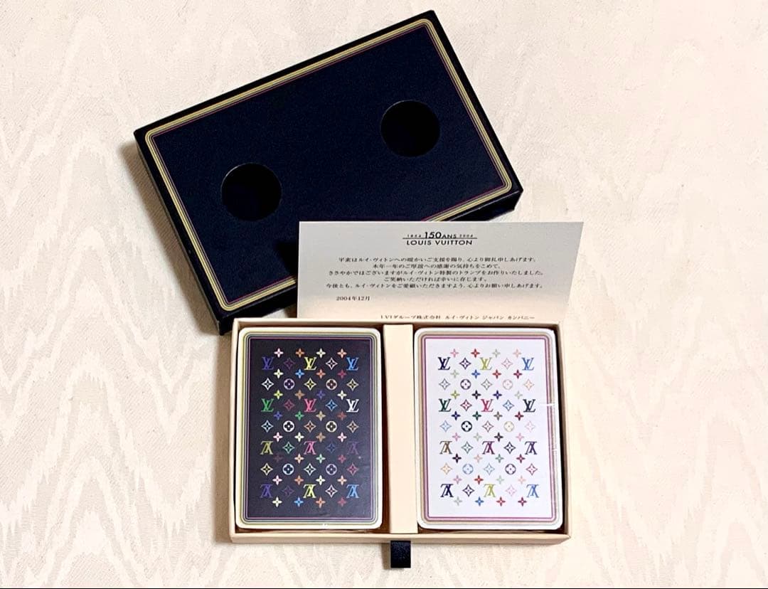 【未開封】LOUIS VUITTON 村上隆 マルチカラートランプ 【顧客限定】