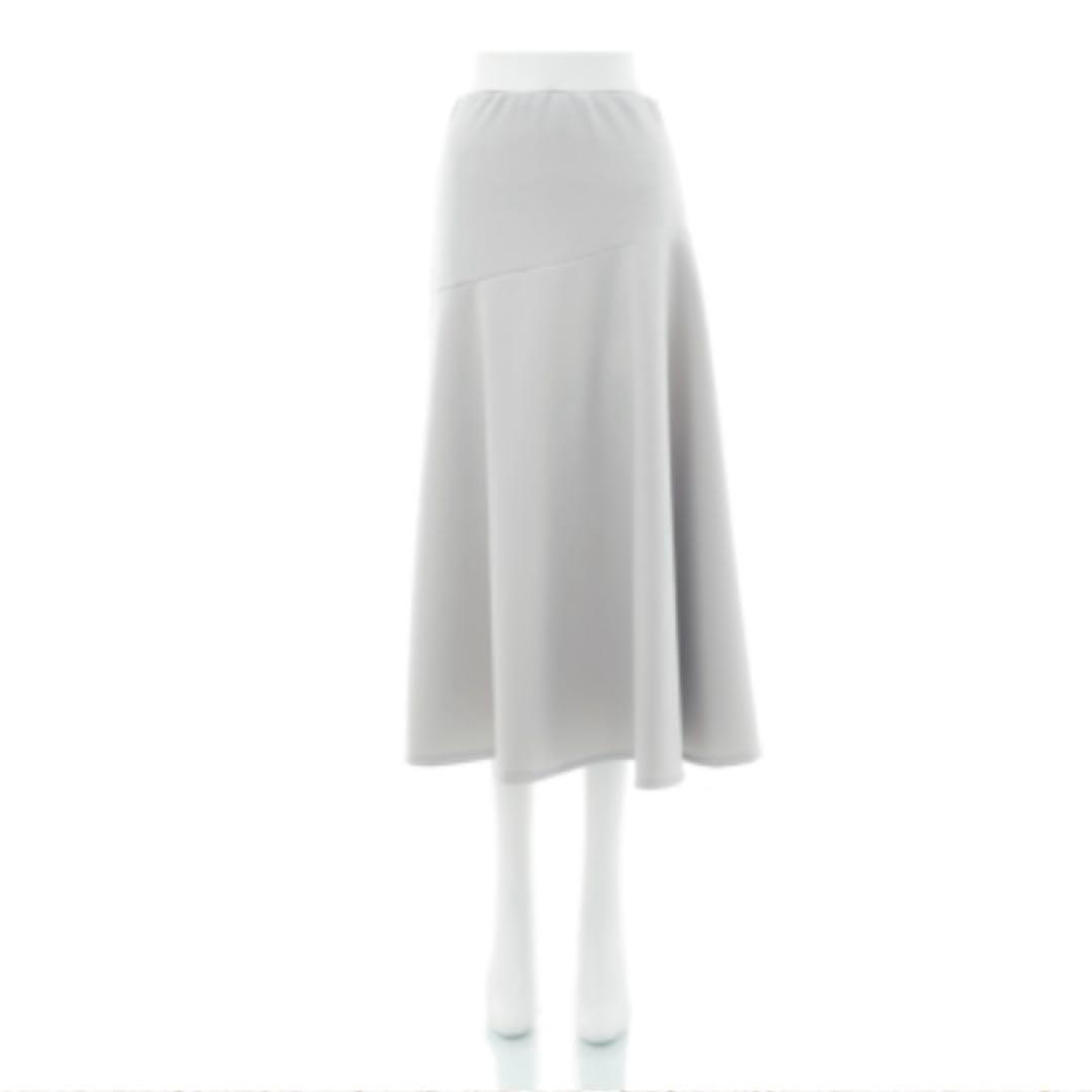 LOUSTIC バイアスフレアスカート シルバーグレー